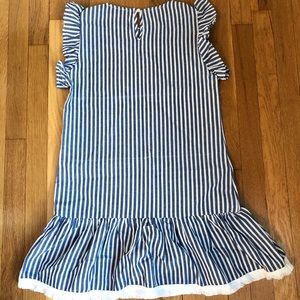 SHEIN Striped Ruffle Dress